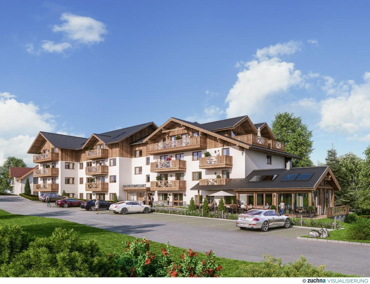 Apart- Und Wellnesshotel Dachsteinresort Russbach am Pass Gschütt Exterior foto